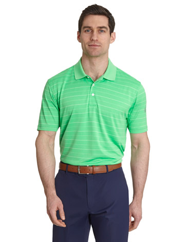 Pdraig Harrington Mesh Stripe Polo Shirt